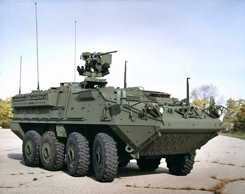 Stryker za vojsko Severne Makedonije vir: Wikipedia