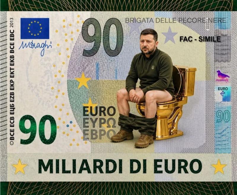 Vreča brez dna: 90 milijard evrov Ukrajini »ni dovolj«, Zelenski hoče dodatnih 19 milijard evrov!