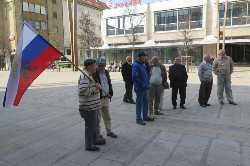 V Mariboru protestirali proti migrantom in vladi