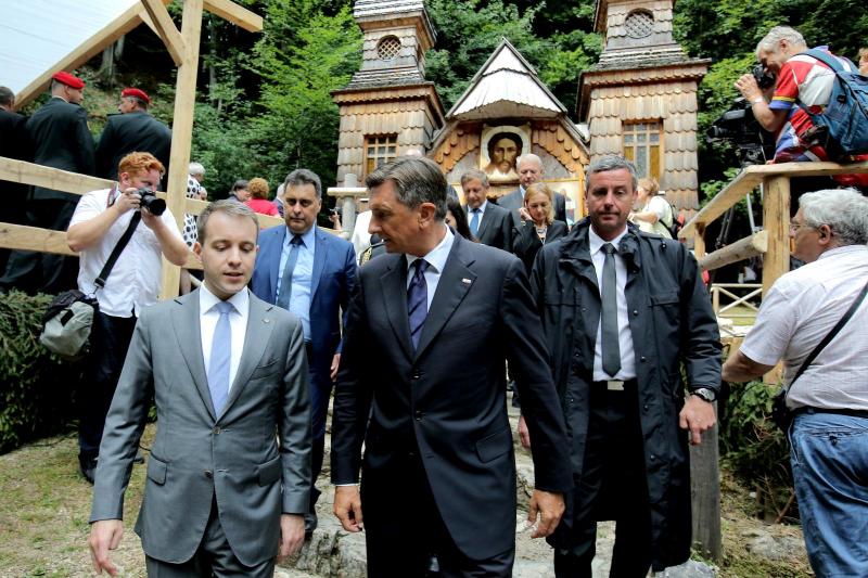 Pri ruski kapelici poudarili pomen sodelovanja in prijateljstva
