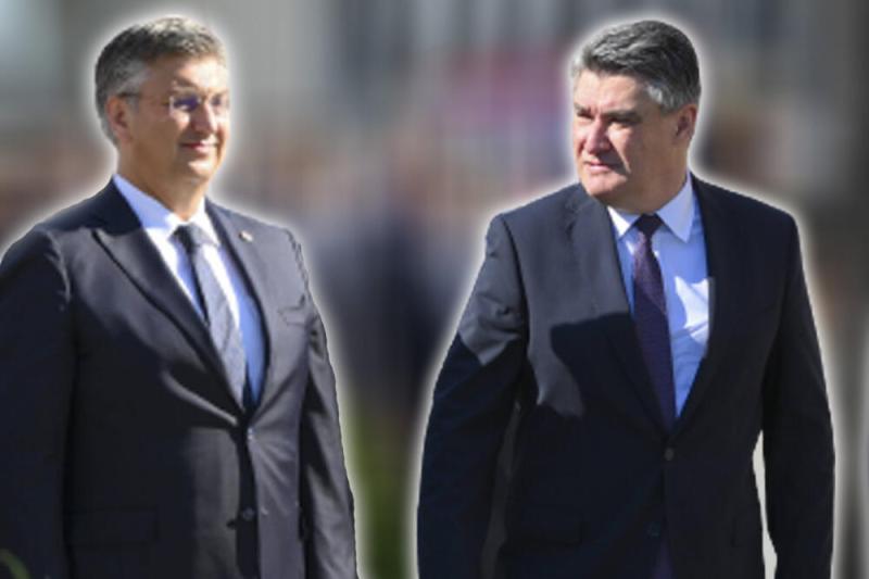 Hrvaški predsednik Milanović: »Plenković je kralj lopovov, ukrajinskih vojakov na Hrvaškem ne bomo usposabljali!