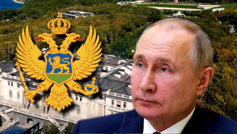 Zahodni »raziskovalni novinarji« spregledali črnogorski grb na »Putinovi palači« ob Črnem morju