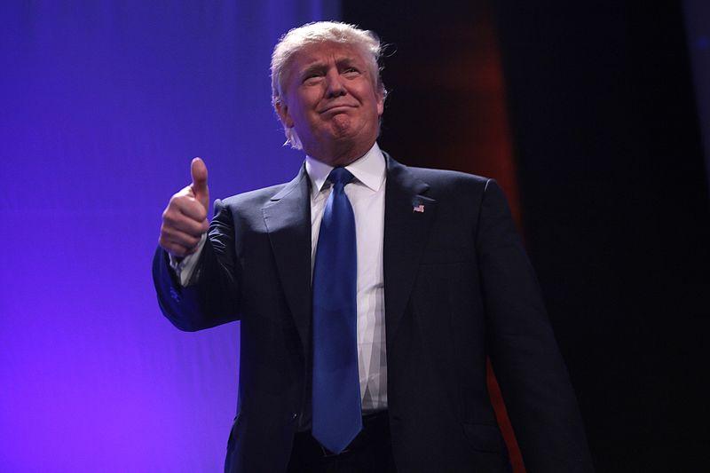 Trumpu se nasmiha zmaga