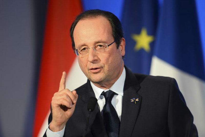 Hollande Trumpu: EU ne potrebuje nasvetov od zunaj