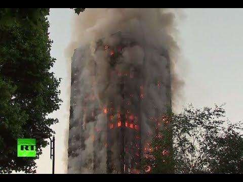 Londonsko stanovanjsko stolpnico zajel velik požar