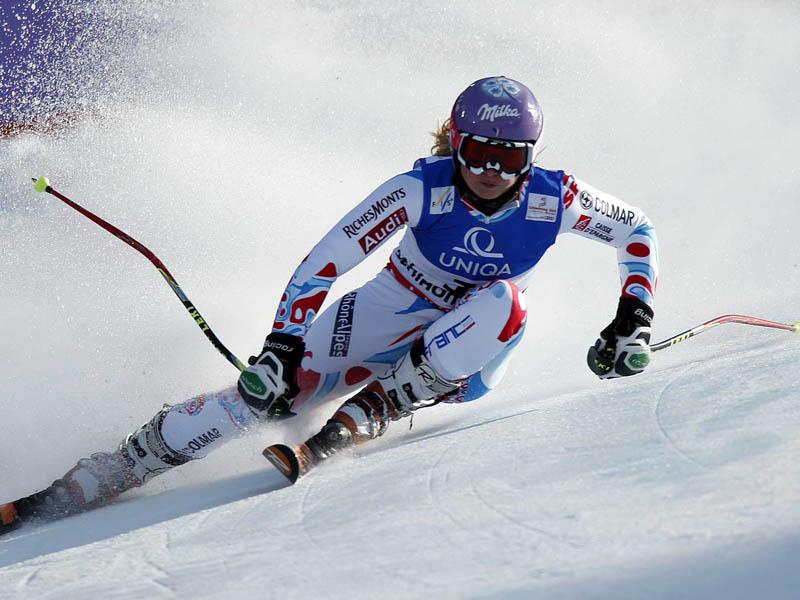 Tessa Worley zmagala v Killingtonu, Drevova šesta