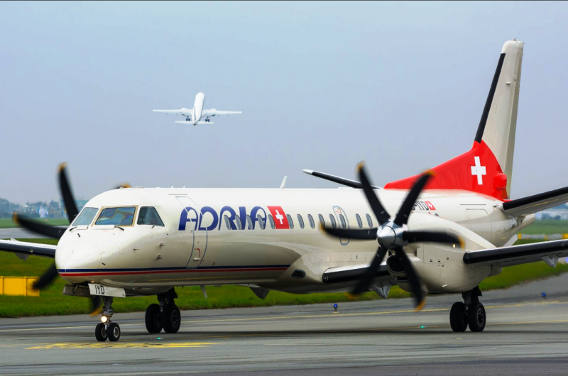 Stečaj Adrijine švicarske letalske družbe zaradi kaznivih dejanj pod drobnogledom tožilcev