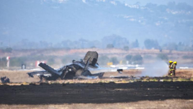 Strmoglavil »branilec« ameriških zračnih sil: Lovec F-35B šel rakom žvižgat v San Diegu (VIDEO)