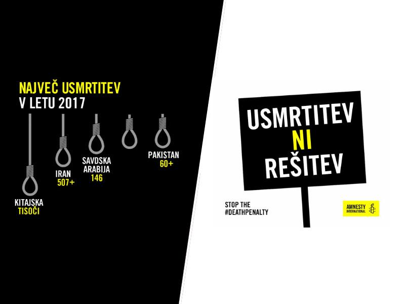 Amnesty International: Število smrtnih kazni po svetu lani upadlo