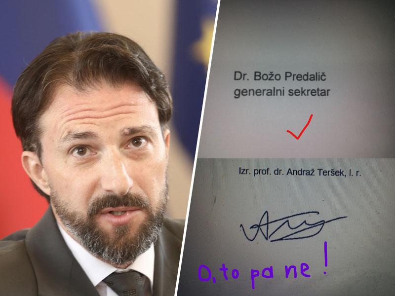 Diskriminacija: dr. Andraž Teršek razkril, kako je Ustavno sodišče njegov podpis zavrglo, druge, enake - pa sprejelo!