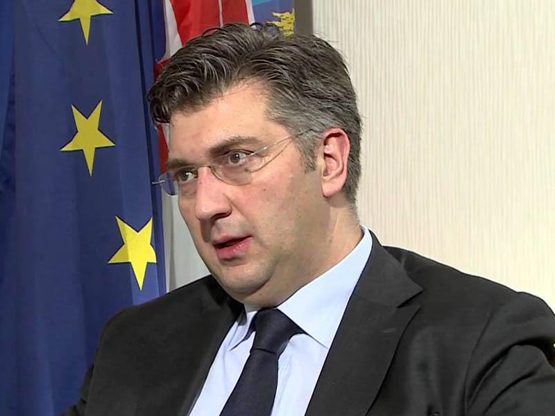 Vodja HDZ Andrej Plenković dobil mandat za sestavo nove hrvaške vlade (krajše)
