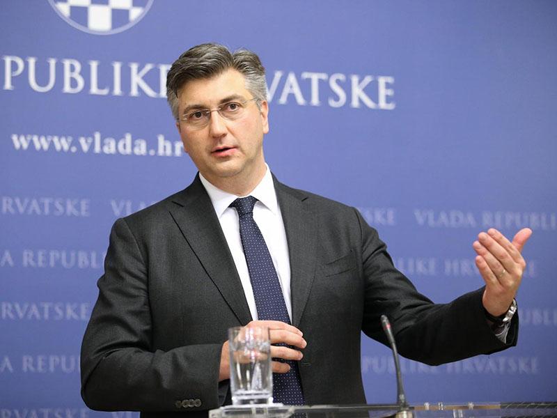 Plenković: Pripravljeni smo na dialog z novo slovensko vlado o vseh odprtih vprašanjih