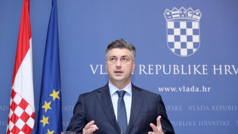 Plenković želi vprašanja hrvaških meja reševati z dialogom