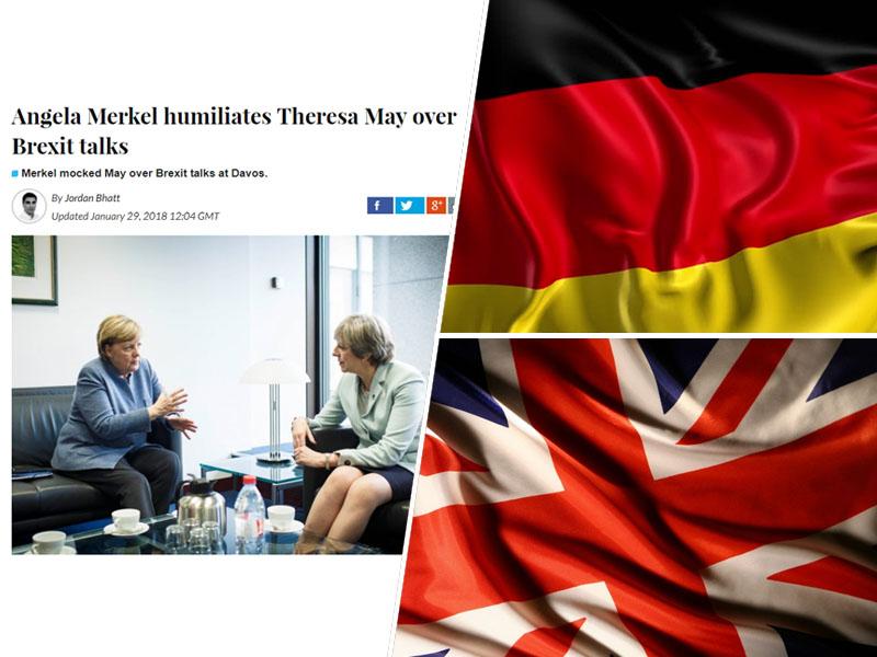 Theresa May: »Dajte mi ponudbo!« Angela Merkel: »Povejte, kaj hočete, saj odhajate vi!«