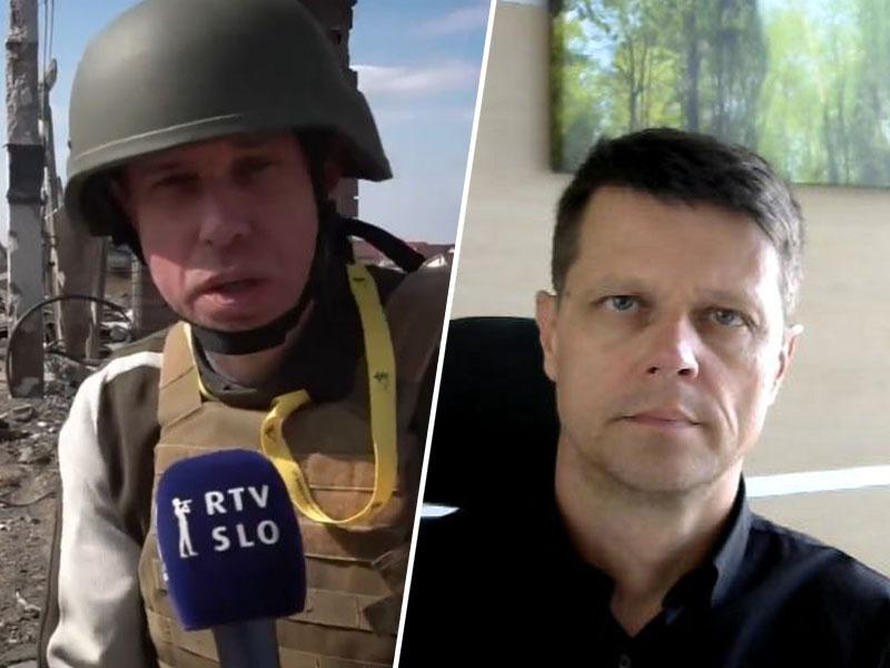 Vodstvo RTV SLO priznalo, da je Valentin Areh lažnivo poročal iz Ukrajine, opravičil gledalcem in odstopov - pa ni!
