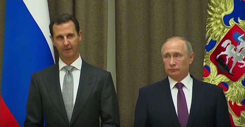 Putin na srečanju z Asadom pozval k političnemu procesu v Siriji