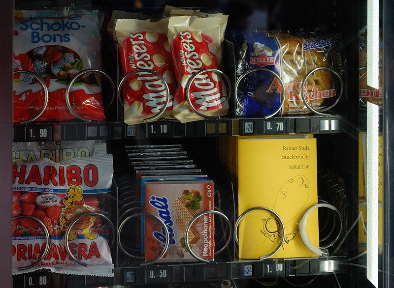 Zveza potrošnikov za bolj zdrave izbire v avtomatih s hrano in pijačo