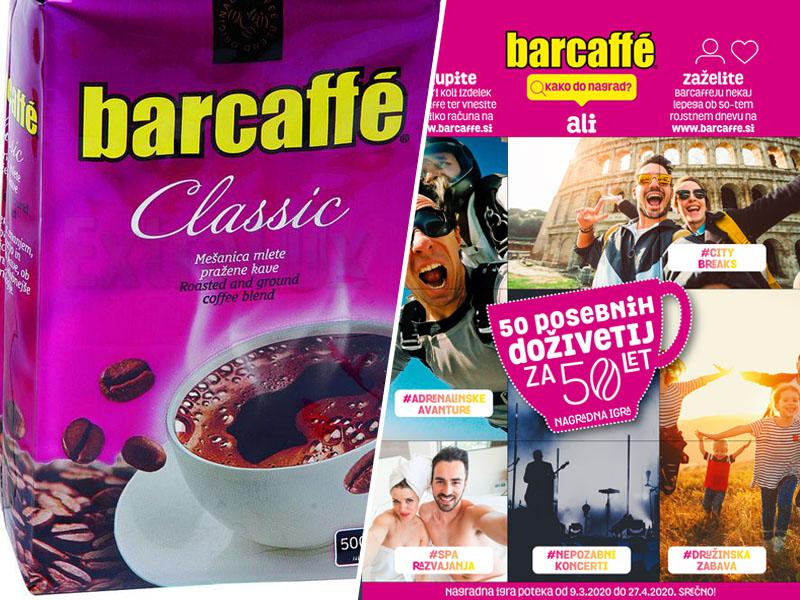 Barcaffe: 50 posebnih doživetij za 50 let