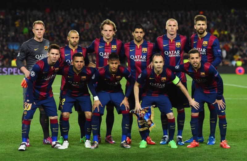 Tekma Barcelone na Camp Nouu bo,a brez gledalcev