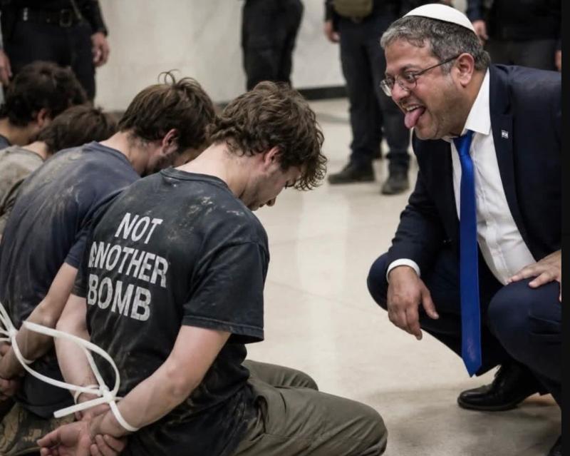 Torta z zanko za vislice, krokodili za Palestince: Netanjahujev minister vse bolj priljubljen med mladimi