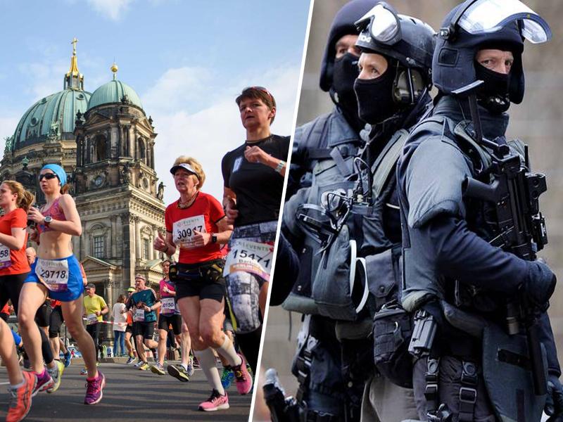 Nemška policija preprečila teroristični napad na nedeljski polmaraton v Berlinu