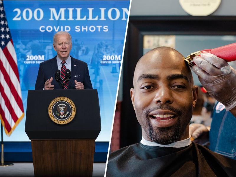 Cepi se v frizerskem salonu! Joe Biden želi z novo pobudo doseči 70 odstotno precepljenost v ZDA