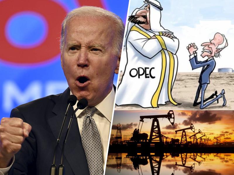 Biden zaman prosil za odlog zmanjšanja proizvodnje nafte za en mesec, Savdska Arabija vse bliže Rusiji