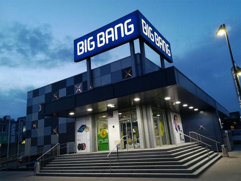 Naprodaj družba Big Bang