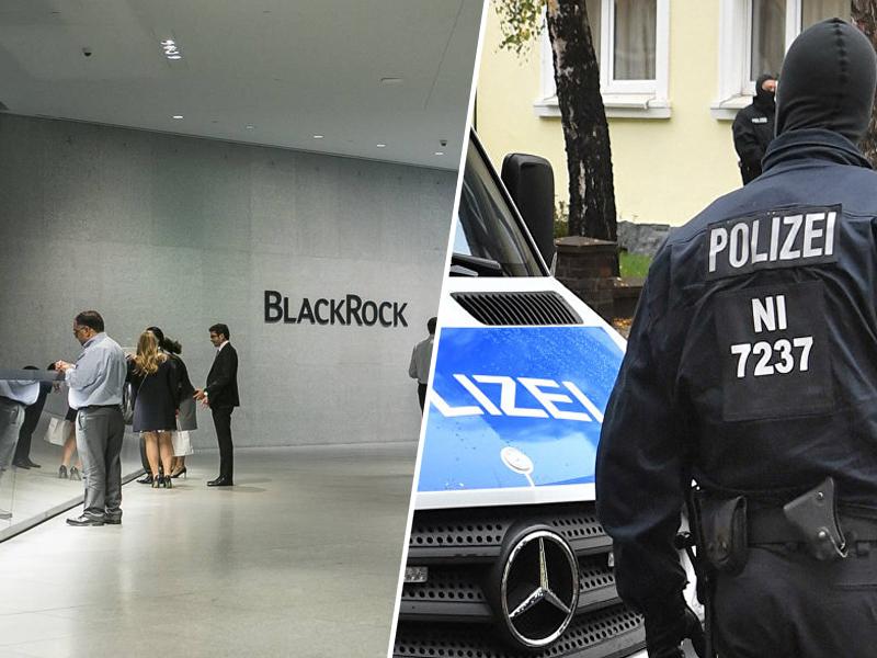 Nemška policija preiskuje BlackRock, ki je vreden trilijone