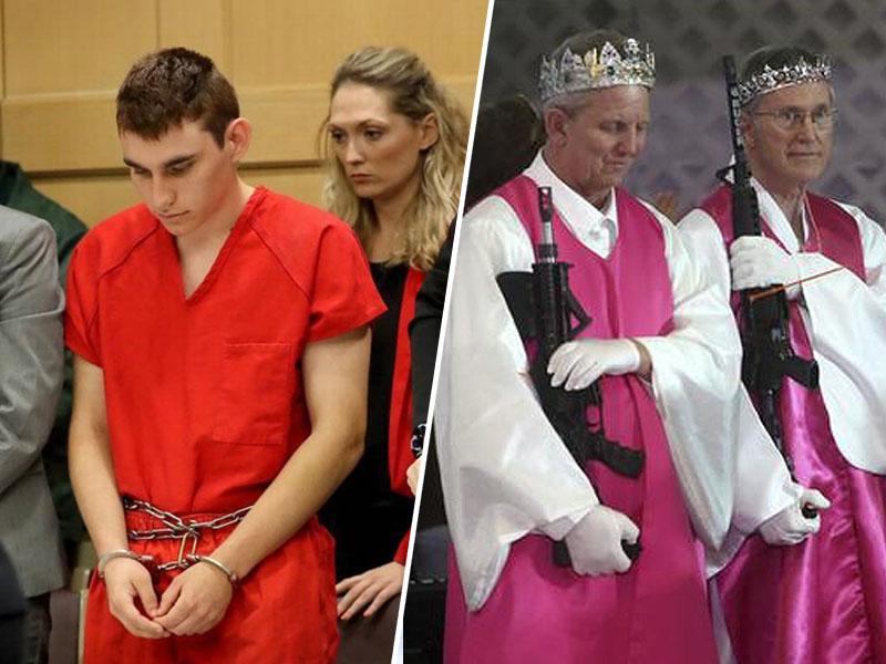 Ameriški absurdistan: množični blagoslov orožja za izvajanje pobojev v šolah