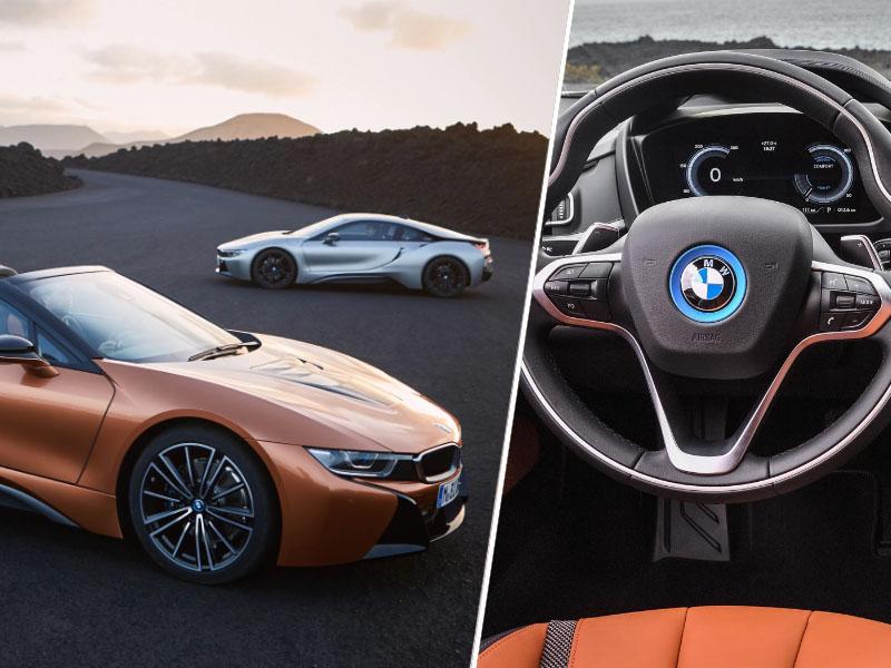 BMW i8: Sedaj kot Roadster in Coupe