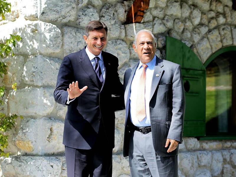 Pahor ob robu BSF z več dvostranskimi srečanji