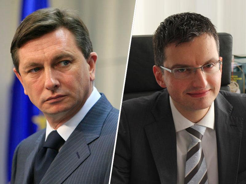 Po trenutnih podatkih se bosta za predsedniški stolček potegovala Pahor in Šarec