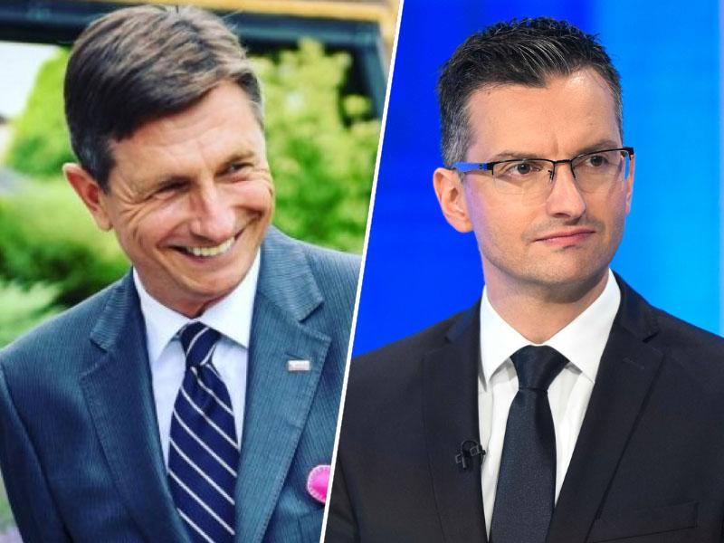 V nedeljo se bosta Pahor in Šarec potegovala za predsedniški stolček