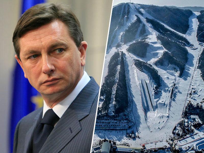 Pahor bo obiskal olimpijska prizorišča v Pyeongchangu