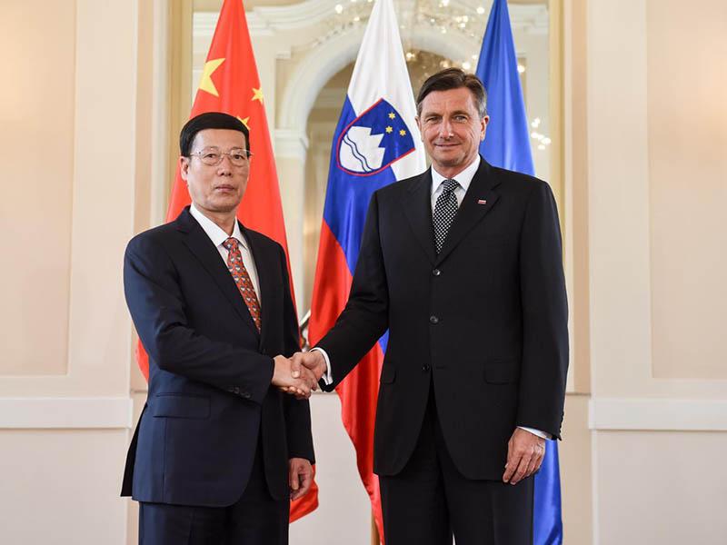 Pahor sprejel prvega podpredsednika kitajske vlade