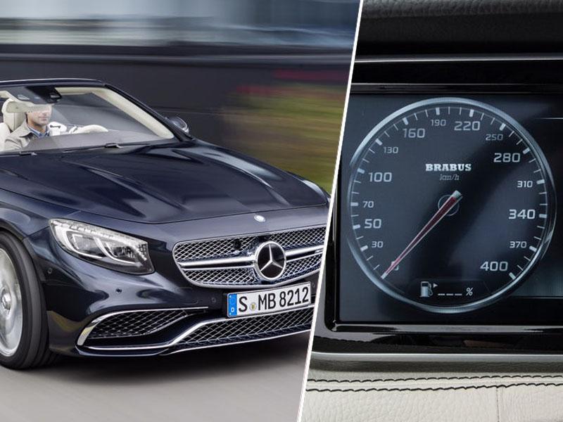 Brabus Rocket 900 Cabrio: Ko ti (kabriolet) odpihne glavo ...