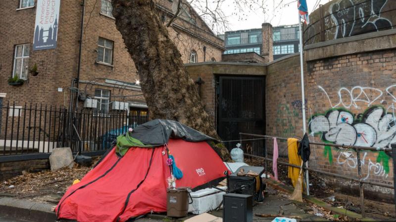 Posledice gospodarske krize: V Angliji vse več brezdomcev