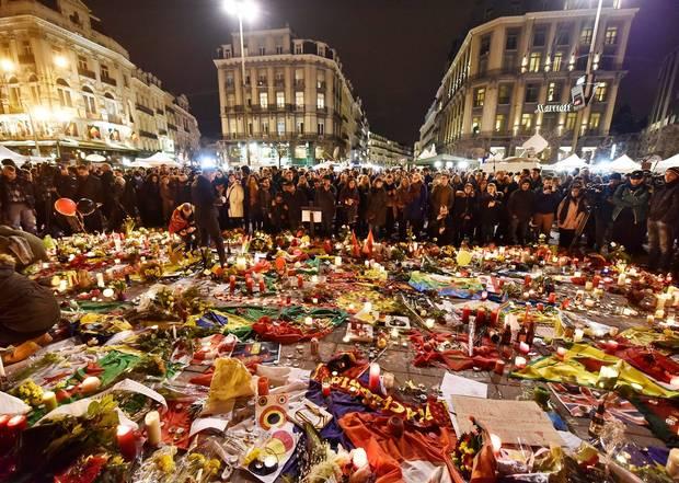 V Belgiji minuta molka za žrtve terorističnih napadov