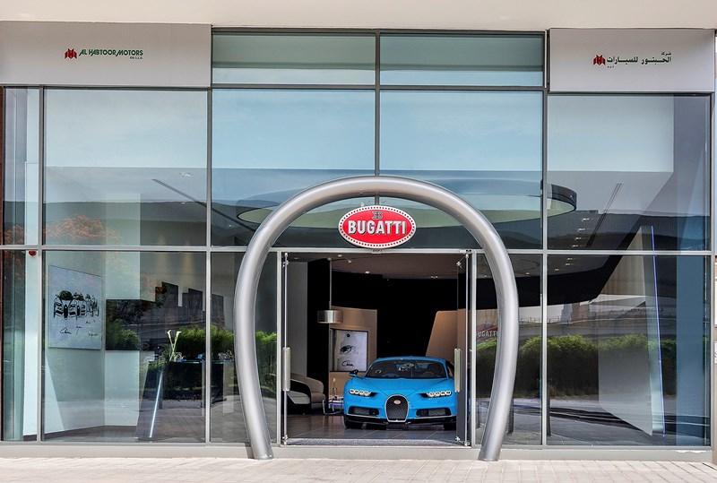Največji Bugatti prodajni salon