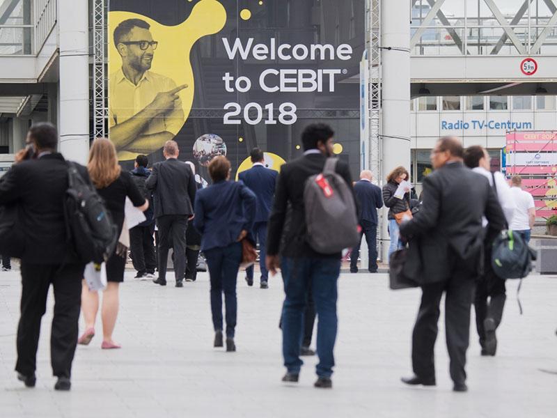 Na sejmu Cebit o številnih novostih s področja digitalizacije in IKT