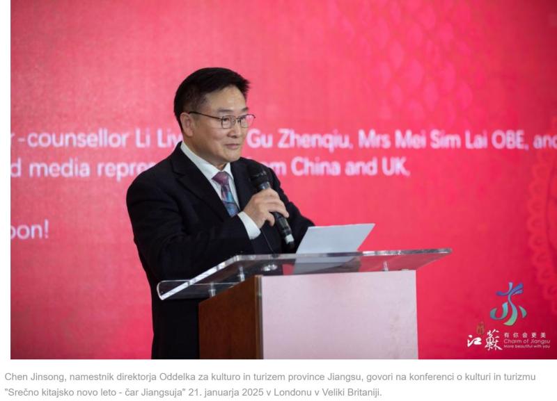 Londonska konferenca spodbuja kulturo in turizem kitajske pokrajine Jiangsu