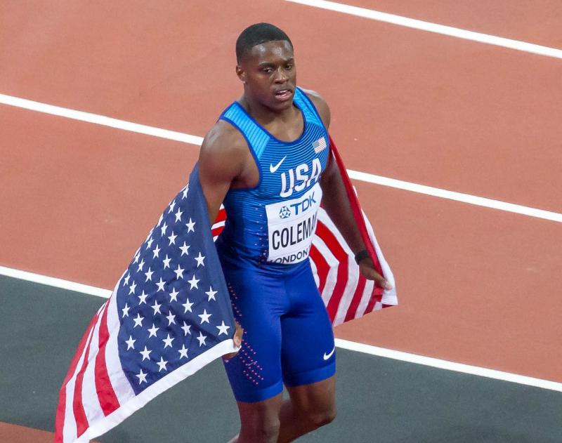 Američan Coleman dosegel nov svetovni rekord v teku na 60 m