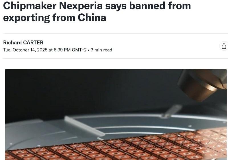 Njihovi čipi so skoraj v vsaki elektronski napravi na svetu, Kitajska pa jim je zaradi kraje pravkar - blokirala izvoz!