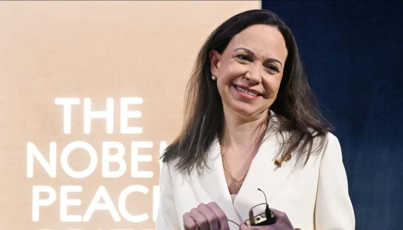 Corina Machado pripravljena Trumpu predati Nobelovo nagrado za mir (VIDEO)