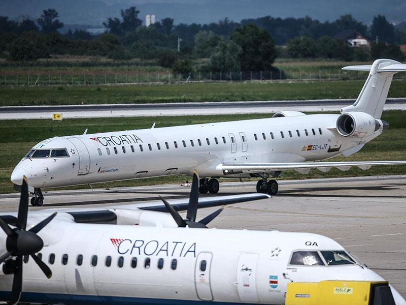 Družbi Croatia Airlines naj bi grozil stečaj