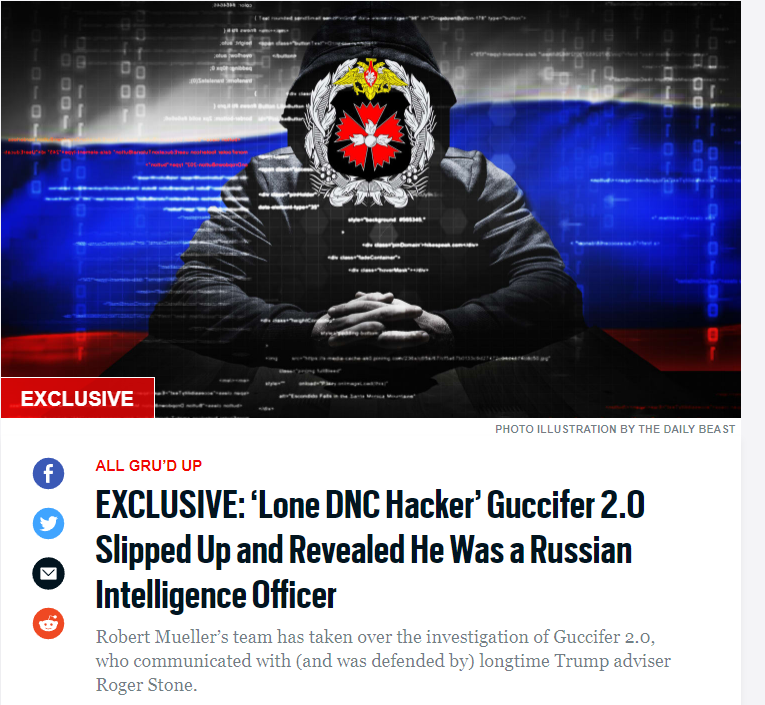 Spodrsljaj »Gucciferja 2.0« razkril vmešavanje ruske vojaške obveščevalne službe GRU v ameriške volitve