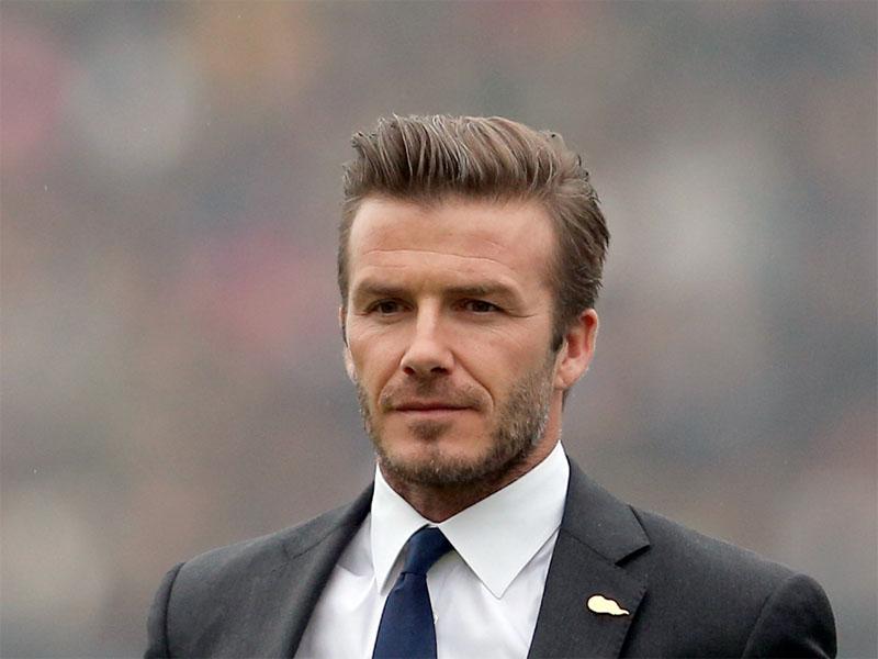 David Beckham na ciljni črti