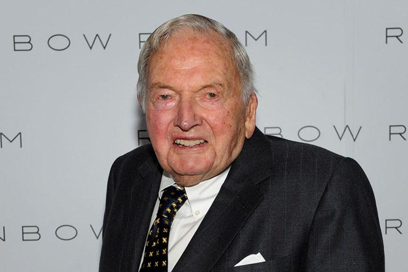 Umrl 101-letni milijarder David Rockefeller