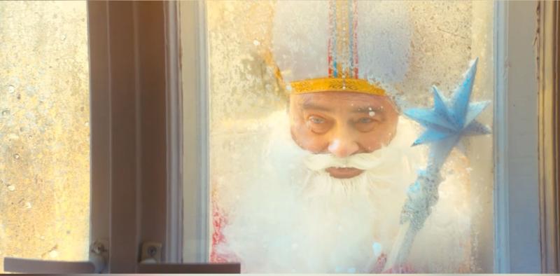 Video o Dedku Mrazu v Ukrajini v hipu zbral milijon ogledov na Telegramu (VIDEO)